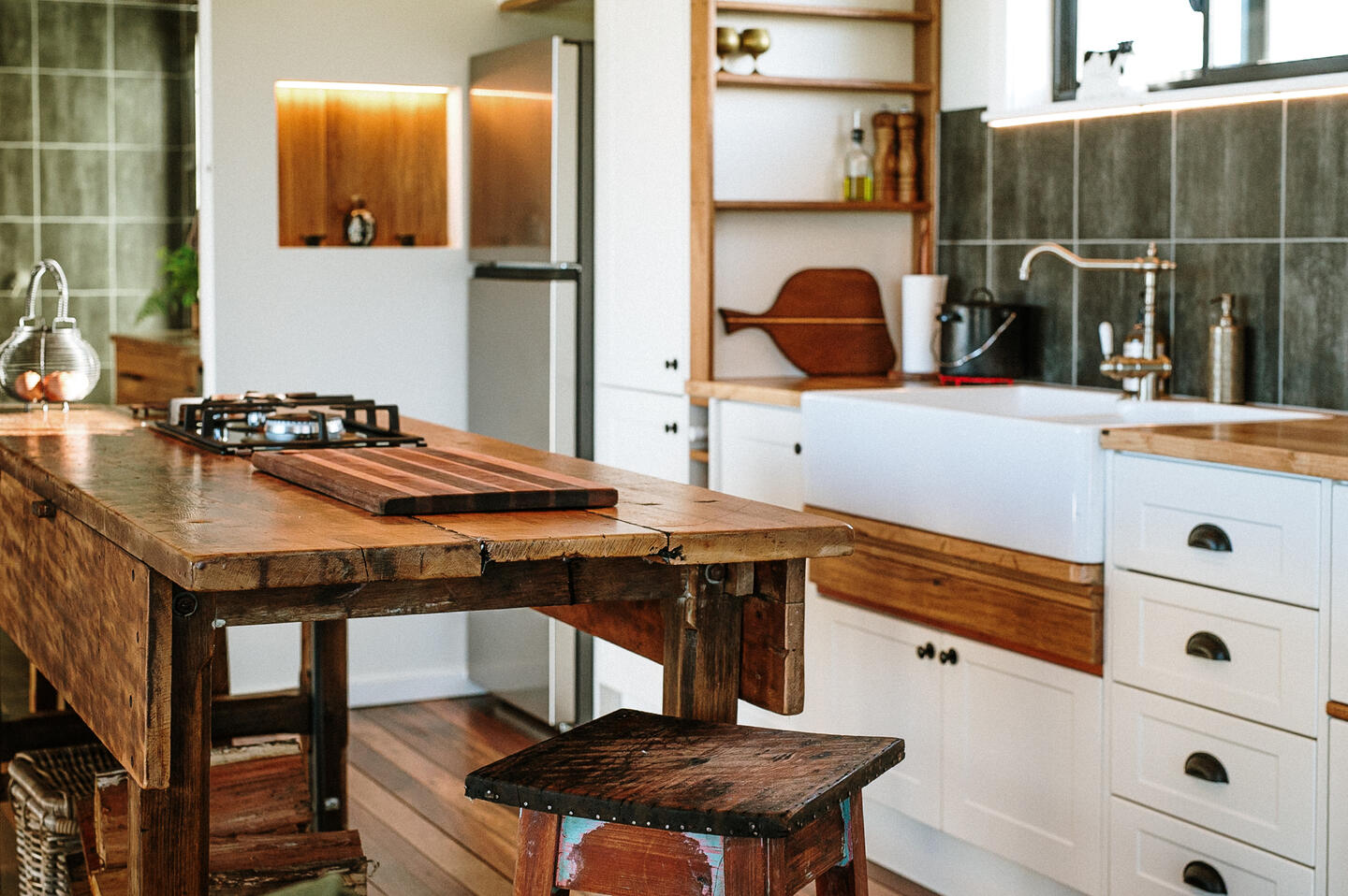 Fully equipped kitchen at Dorrigo Rainforest Retreat self-contained accommodation